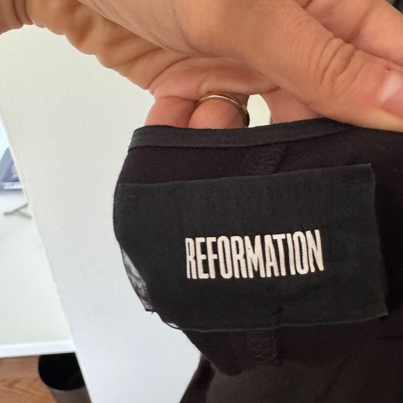 Elegant Black Fringe Halter Dress - Picture 2 of 6